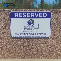 Aluminum Parking Signs #1046